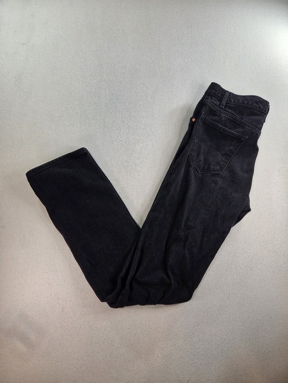 Levi’s 505 Black Jeans 34x36 Y2K Vintage - Picture 3 of 8
